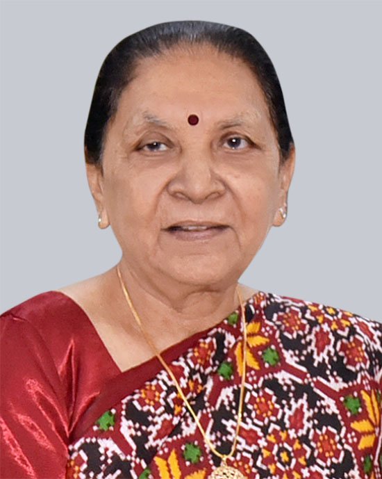 Photo of Smt. Anandiben Patel, Hon'ble Chancellor & H.E. Governor of U.P.